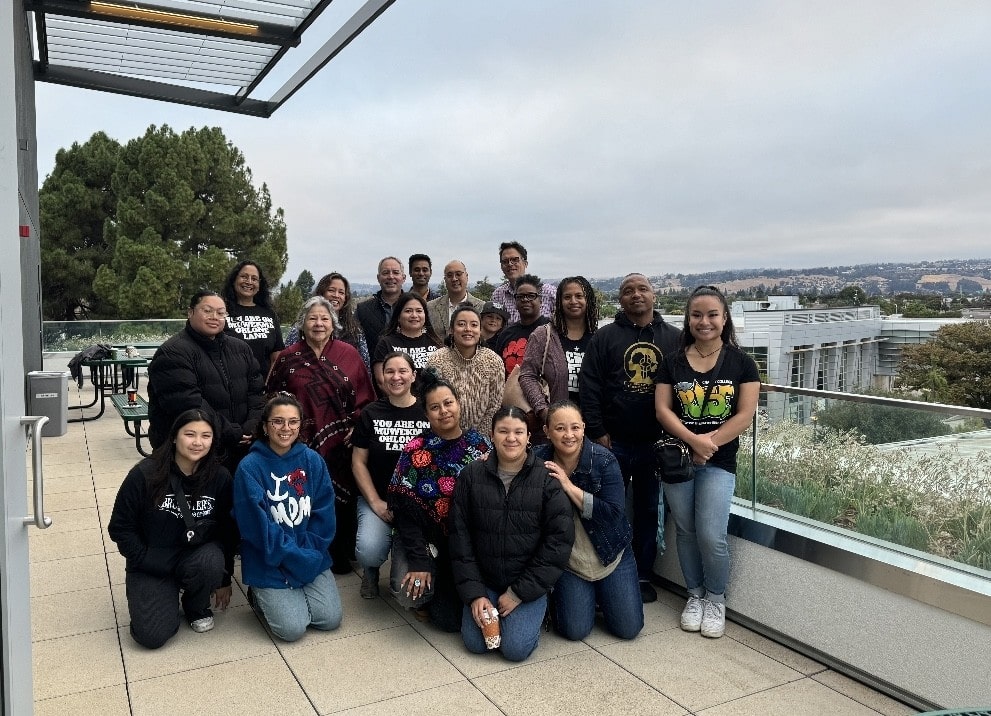 group picture of staff and students